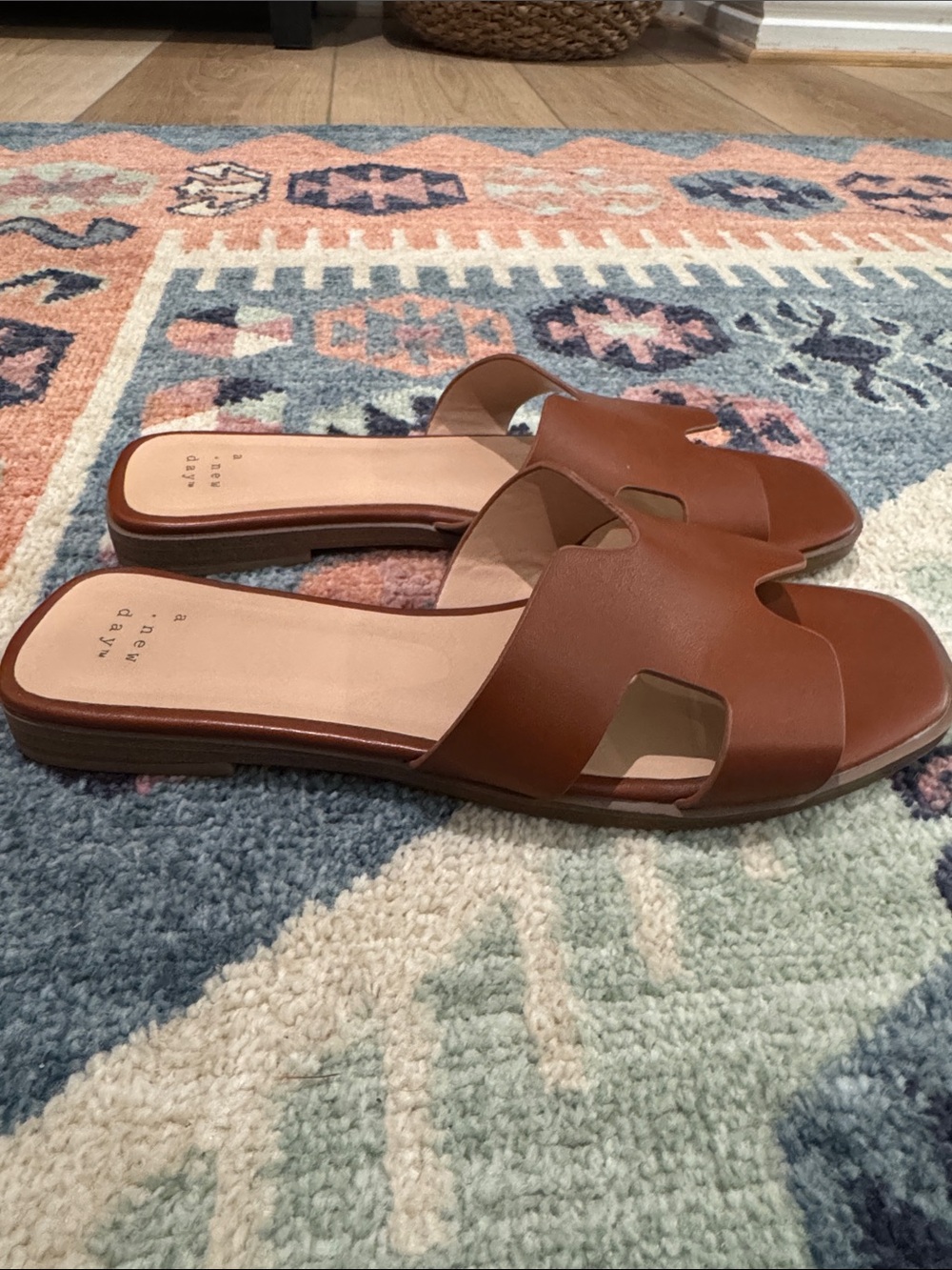 a new day Brown Cutout Slide Sandals - Picture 4 of 4